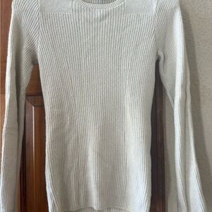 Rag&Bone Ribbed Crewneck Women’s Sweater - Cream